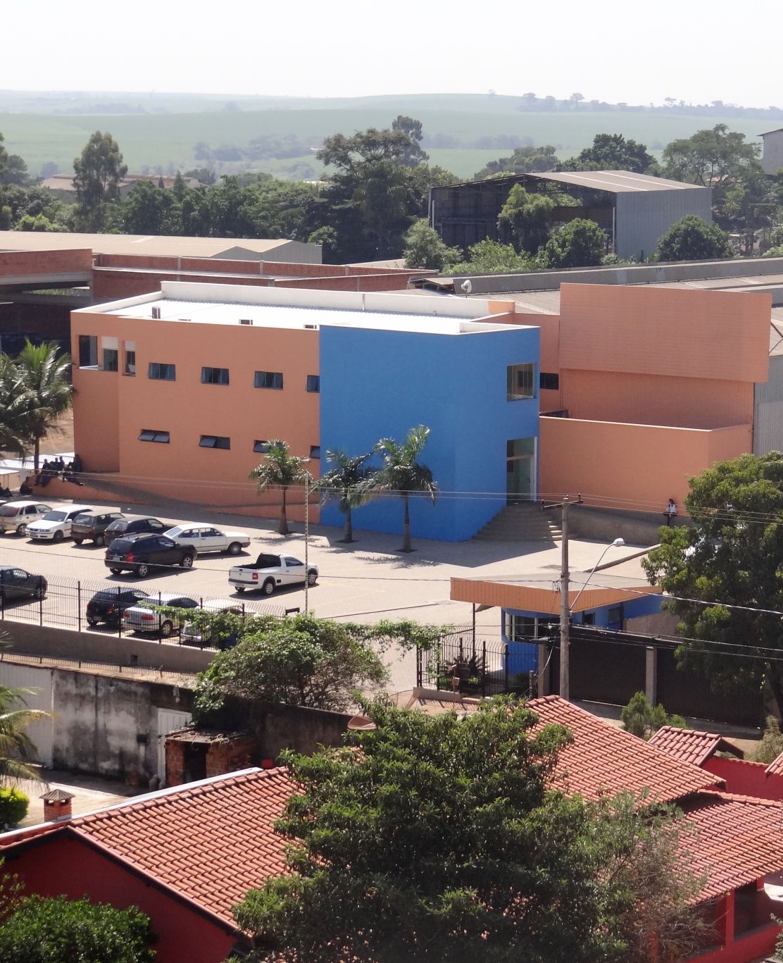 Vista aérea da fábrica da GUITON em Piracicaba-SP